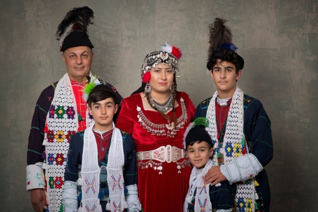 Assyrian family portraits