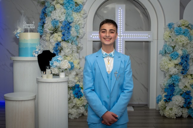 Dominic's First Holy Communion